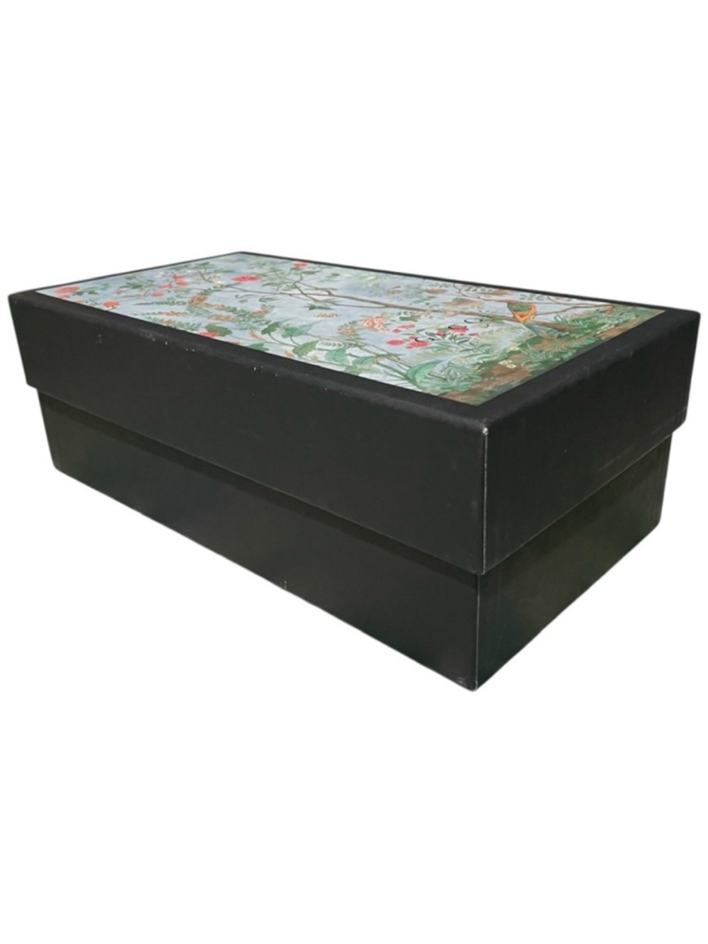 GUCCI Floral Bird Natural Graphic Shoebox - Picture 5 of 10